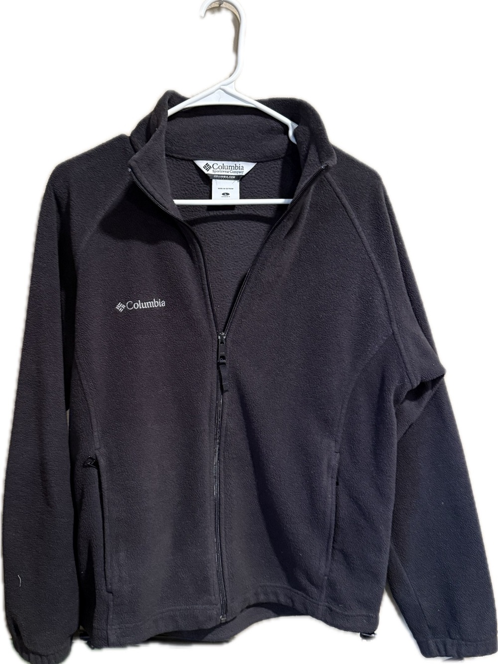 Columbia Women's Faded Black Fleece Jacket